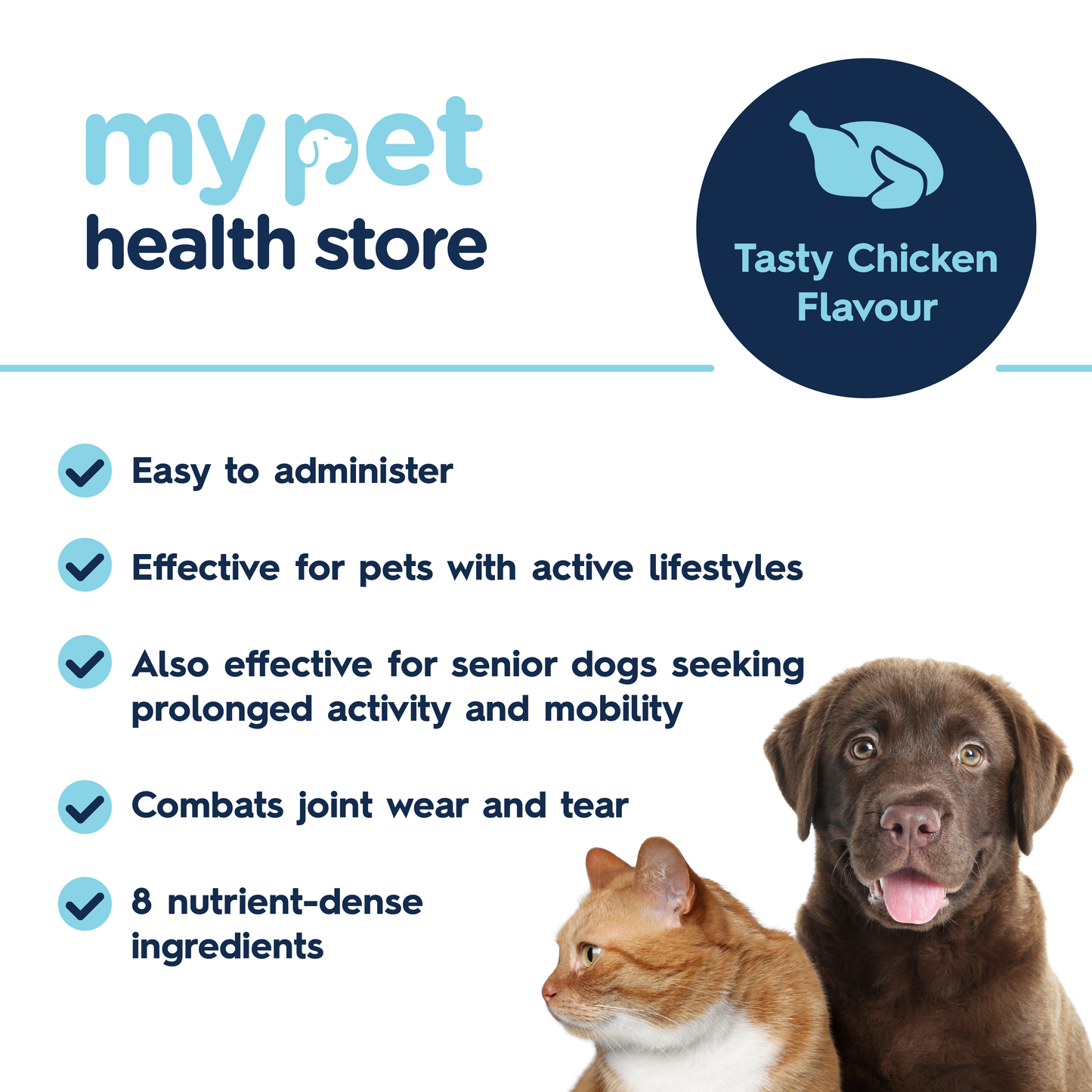 Pet Joint Support for Cats & Dogs