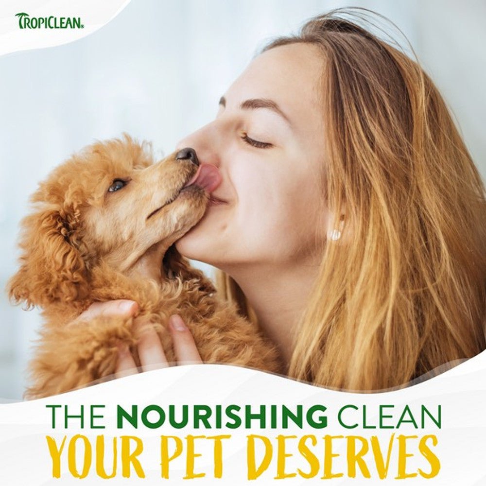 TropiClean Waterless Dog Shampoo - Hypoallergenic 220ml Dog Supplies TropiClean